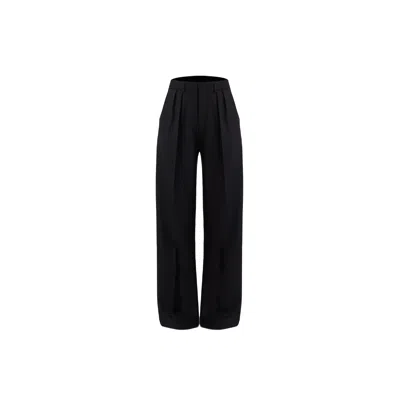 Noushella Women's Harmonia Wide Leg Trousers In Black