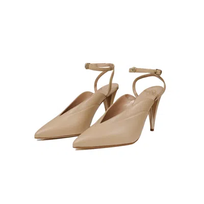 Noushella Women's Neutrals Anima Heels In Matte Beige