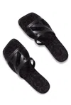 Noushella Women's  Slides In Black In Black
