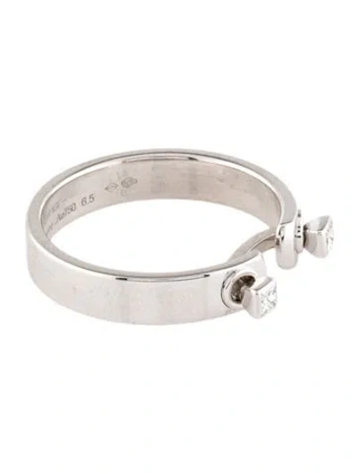 Pre-owned Nouvel Heritage 18k Diamond Dinner Date Mood Ring In Multi