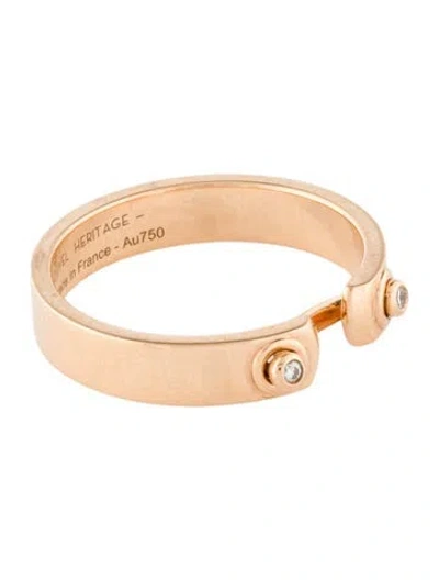 Pre-owned Nouvel Heritage 18k Diamond Monday Morning Mood Ring In Multi