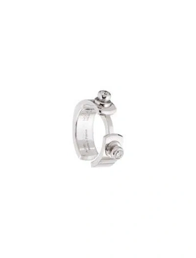 Pre-owned Nouvel Heritage 18k Diamond Monday Morning Mood Single Ear Cuff Earring In Multi