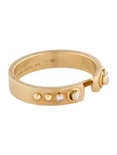 Pre-owned Nouvel Heritage 18k Diamond  Brunch In Ny Mood Ring In Multi