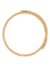 Nouvel Heritage 18k Rose Gold Latch Diamond Necklace In Gold