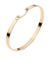 Nouvel Heritage 18k Rose Gold Monday Morning Mood Diamond Bangle In Gold