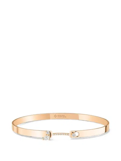Nouvel Heritage Cocktail Mood Diamond Bangle In Gold