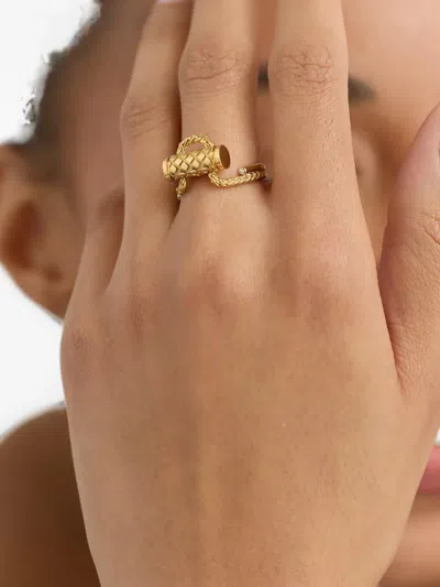 Nouvel Heritage Diamond Ring In Gold