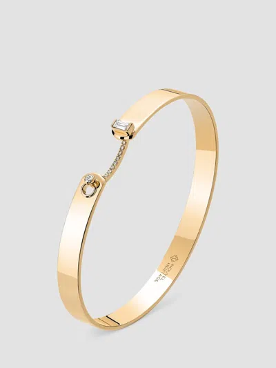 Nouvel Heritage Women's Mood Dinner Date 18k Yellow Gold & 0.19 Tcw Diamond Bangle