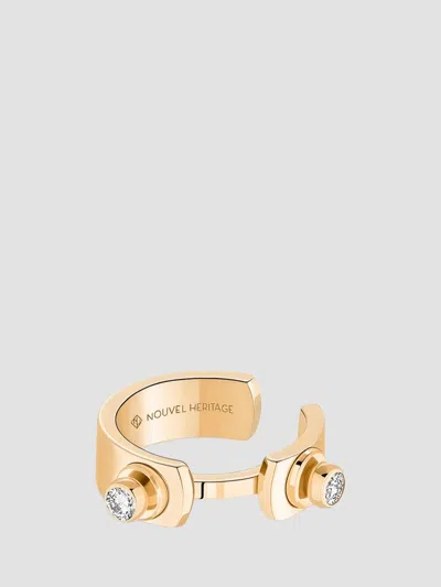 Nouvel Heritage Women's Mood Monday Morning 18k Yellow Gold & 0.06 Tcw Diamond Single Ear Cuff