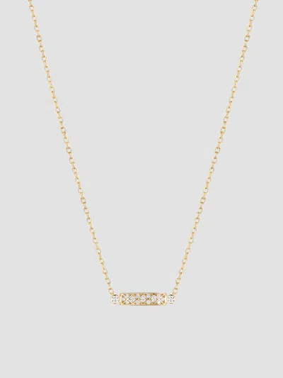Nouvel Heritage Women's Mood Parisian Stroll 18k Yellow Gold & 0.15 Tcw Diamond Lattice Pendant Necklace
