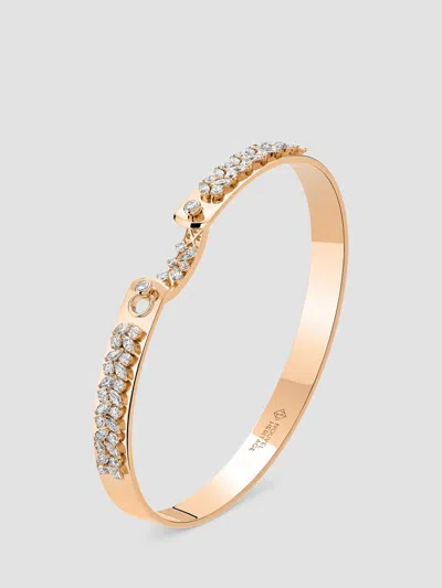 Nouvel Heritage Women's Mood Soiree 18k Rose Gold & 1.43 Tcw Diamond Bangle