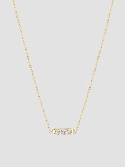 Nouvel Heritage Women's Mood Soiree 18k Yellow Gold & 0.36 Tcw Diamond Bar Pendant Necklace