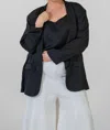 Nouvelle Silk95five La Blazer - Plus In Black In Black