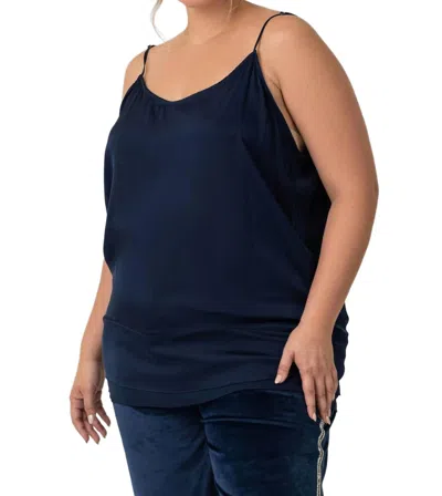 Nouvelle Silk95five Zanzi Cami In Navy In Blue