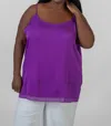 Nouvelle Silk95five Zanzi Cami In Violet In Purple