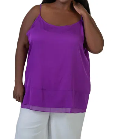 Nouvelle Silk95five Zanzi Cami In Violet In Purple