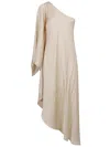 Silk95five Beige Ritz Silk Kaftan Dress