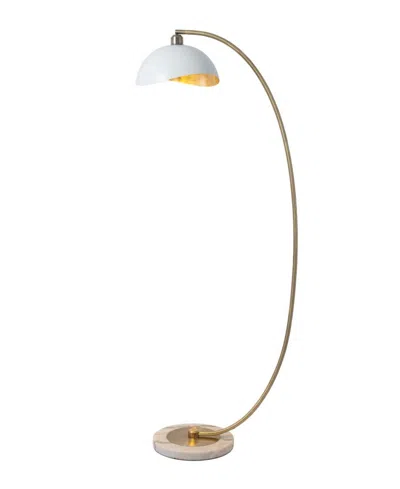 Nova Of California 60" Metal Luna Bella Arc Floor Lamp In Metallic