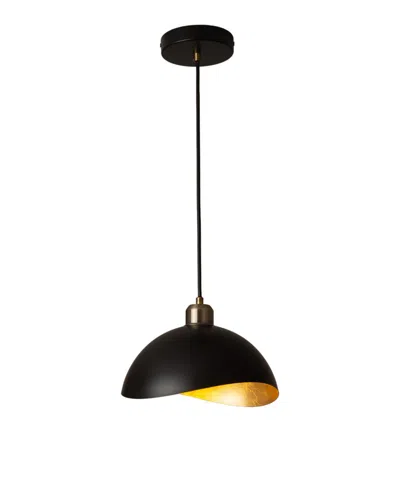 Nova Of California 60" Metal Luna Bella Small Pendant Lamp In Black