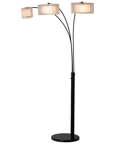 Nova Of California Amarillo 3-light Arc Floor Lamp In Multi