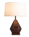 Nova Of California Artifact Natural Mica Table Lamp With Nightlight & 4-way  Rotary Switch In Brown