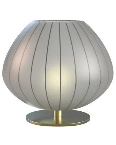 Nova Of California Bloom Accent Table Lamp In Gray