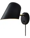Nova Of California Culver Wall Sconce In Black