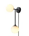Nova Of California Duo 22" Sconce In Matte Black With On/off Switch