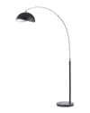 Nova Of California Luna Bella Arc 92in Floor Lamp With Dimmer Switch In Black