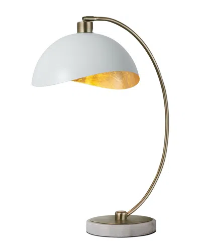 Nova Of California Luna Bella Table Lamp With Dimmer Switch In White