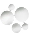 Nova Of California Marshmallow Wall Art Mirror In White