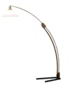 Nova Of California Melmar Arc Floor Lamp With Dimmer Switch