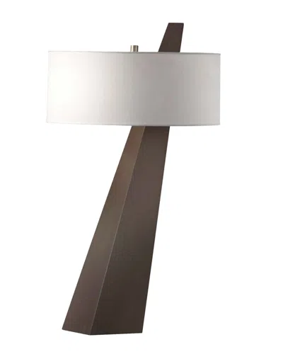 Nova Of California Obelisk Table Lamp In Brown