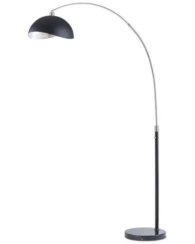 Nova Of California Orson 3-light Arc Floor Lamp In Black
