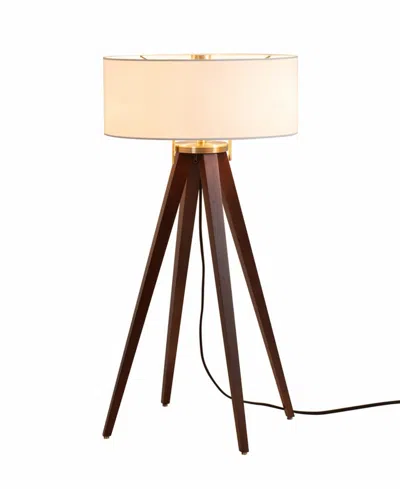 Nova Of California Quattro 16" Table Lamp In Gold