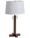 Nova Of California Swiss Cross Table Lamp In Brown