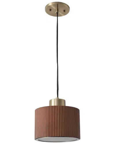 Nova Of California Tambo Pendant Light In Brown