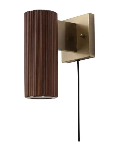 Nova Of California Tambo Wall Sconce With Dimmer In Brown