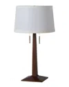 Nova Of California Taper Table Lamp In White