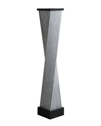 Nova Of California Torque Accent Floor Lamp With Dimmer In Gray