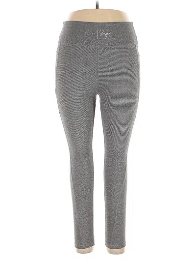 Pre-owned Nova Sport Active Pants In Gray