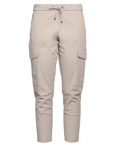 Nove Woman Pants Taupe Size 6 Shearling In Grey
