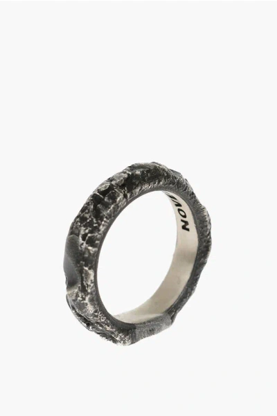Nove25 Silver Native Ring In Metallic