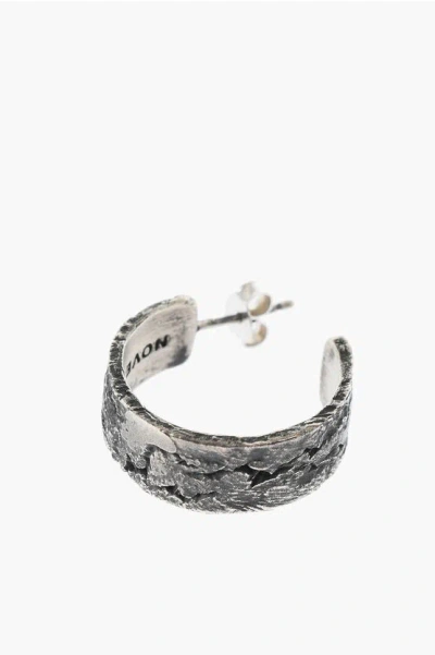 Nove25 Single Band Materic Earring