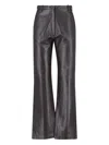 Novelle Tailored Brown Trousers With Straight Cut In Brown