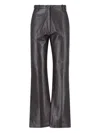 Novelle Tailored Brown Trousers With Straight Cut In Brown