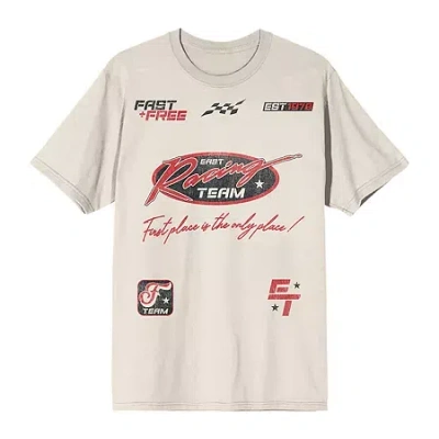 Novelty Licensed Mens Crew Neck Short Sleeve Regular Fit Graphic T-shirt In Neutral