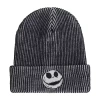 Novelty Licensed Nightmare Before Christmas Mens Beanie In Gray