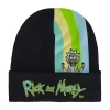 Novelty Licensed Rick And Morty Mens Beanie In Black