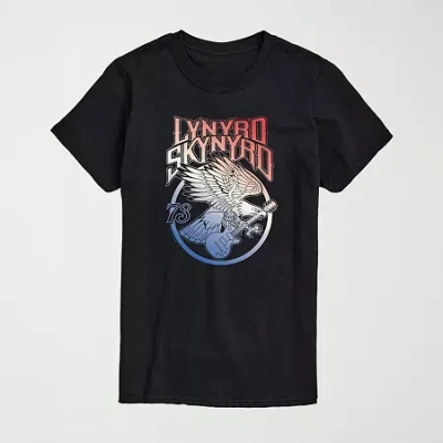 Novelty Mens Crew Neck Short Sleeve Regular Fit Big And Tall Graphic T-shirt In Black